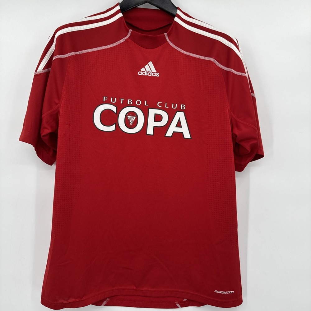 Adidas‎ Futbol Club Copa Academy Jersey #13 Red Soccer Mens L Formotion Clima365